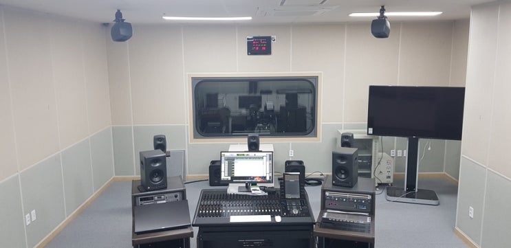 대전 폴리텍대학 녹음스튜디오