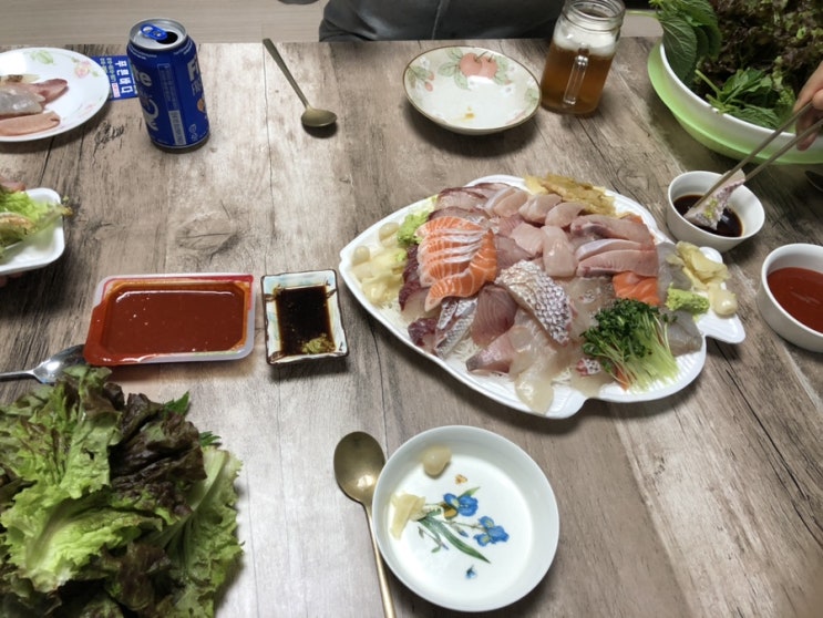 푸른바다 노량진 수산시장 맛집 회포장 및 가족모임 후기