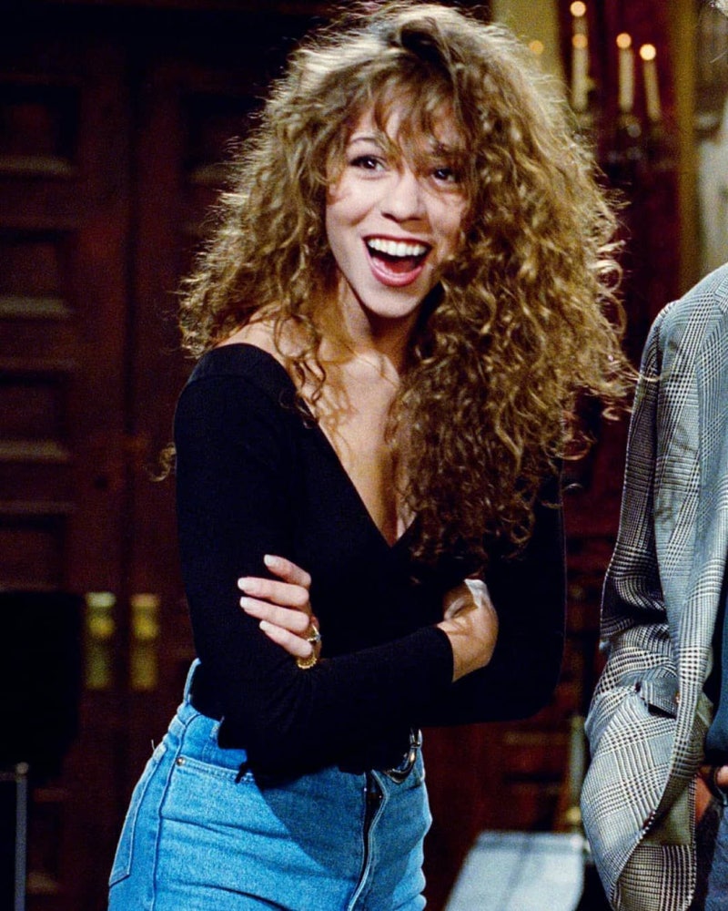 머라이어 캐리, '이모션'/Mariah Carey, 'Emotions' :: because her singing in black slip dress is such a mood