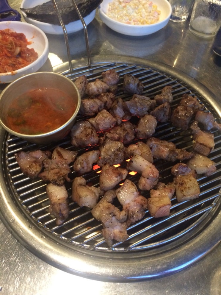 연탄불의 강렬한 유혹 쌍용동 삼천리연탄구이 / 천안식후감