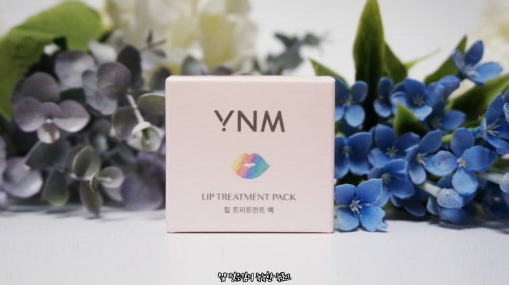 YNM 립트리트먼트팩으로 겨울철 입술관리중이예요.