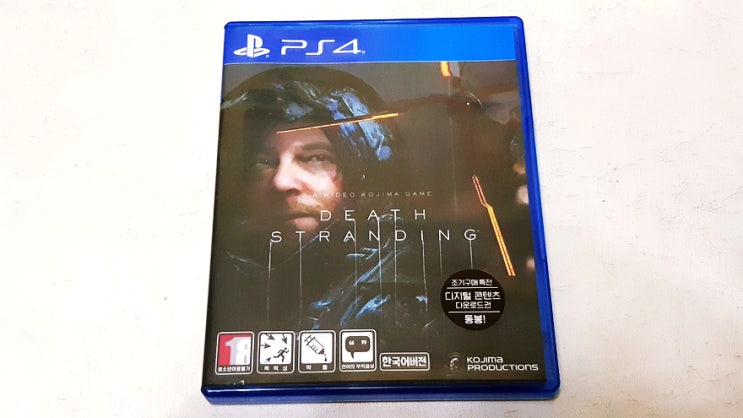 PS4 데스 스트랜딩(death stranding) 구입했습니다!