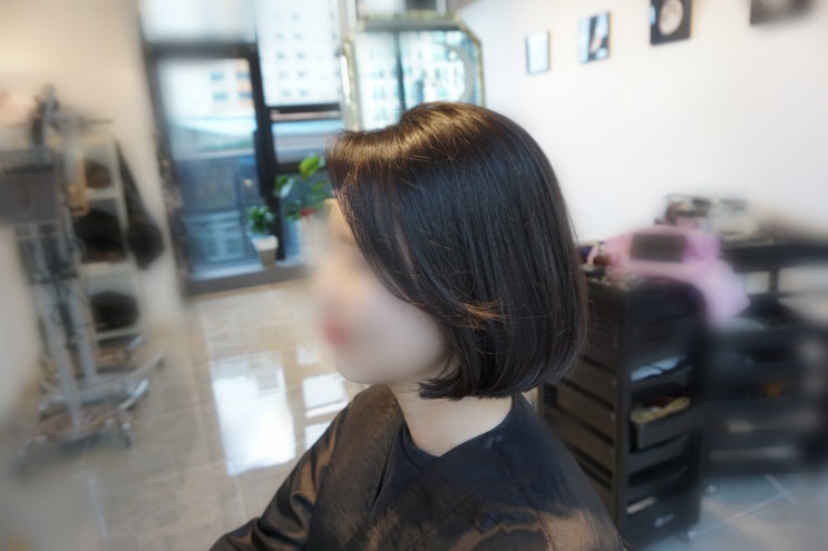  울산복구펌전문 매곡 문헤어살롱 c컬단발펌 단발머리추천