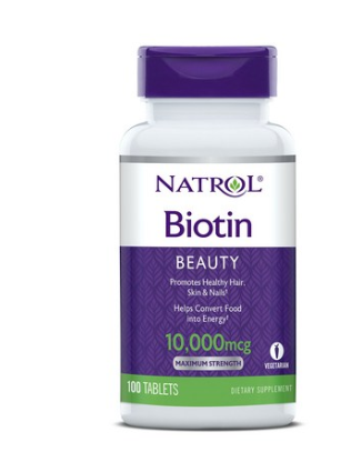 쿠팡블랙프라이데이 한정수량할인   나트롤 비오틴 뷰티 10000mcg 타블렛   [9,560원]