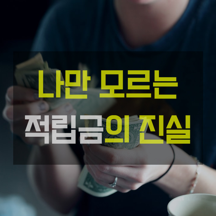  내 주머니 털어가는 적립보험료(적립금)의 진실
