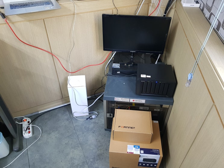  NAS서버 Synology DS3018XS 경기도 광주시 (주)이너*** 기계설비,냉동공조장비전문기업/ 캐드 및 문서기반 NAS구축 사례 (2019년 12월)