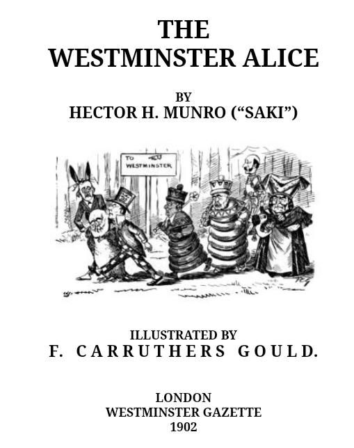  The Westminster Alice by Saki