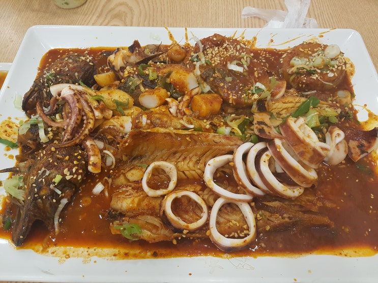  세천 맛집 :: 맛있는 밥도둑 코다리찜과 편안한 식사를 도와줄 놀이방, 카페까지 한번에 해결 가능한 음식점  [ 황금코다리 ]