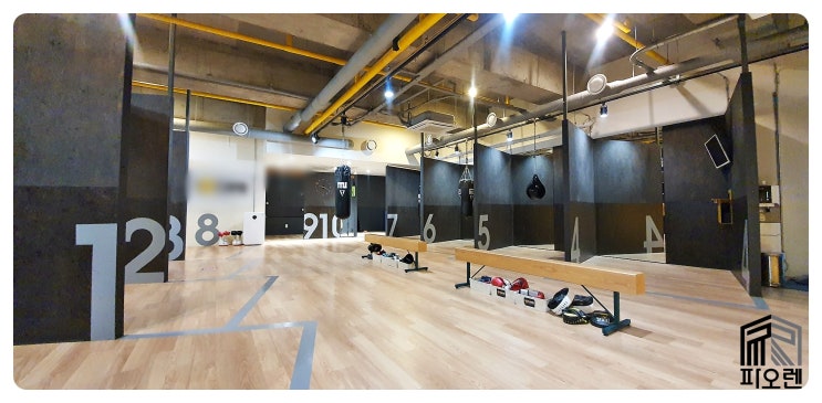  강남구청역 역세권 PT샵, 요가, 필라테스 추천매물 - 전용 65평, 무권리 시설인수, 샤워실 + 탈의실, 시스템냉난방기 완비, 1층전용 출입구, 엘리베이터 운행.