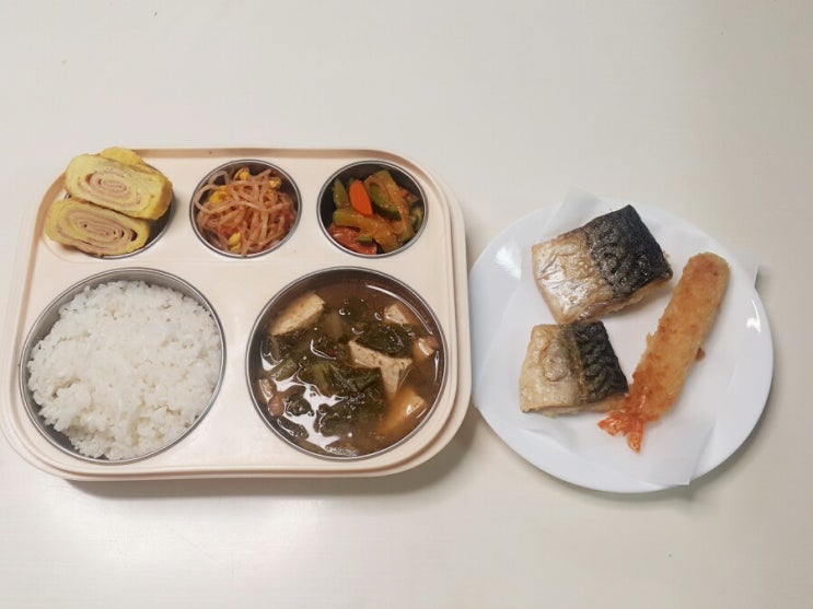 눈오는 날 ; 화요일 집밥 눈오는 날 ; 화요일 집밥