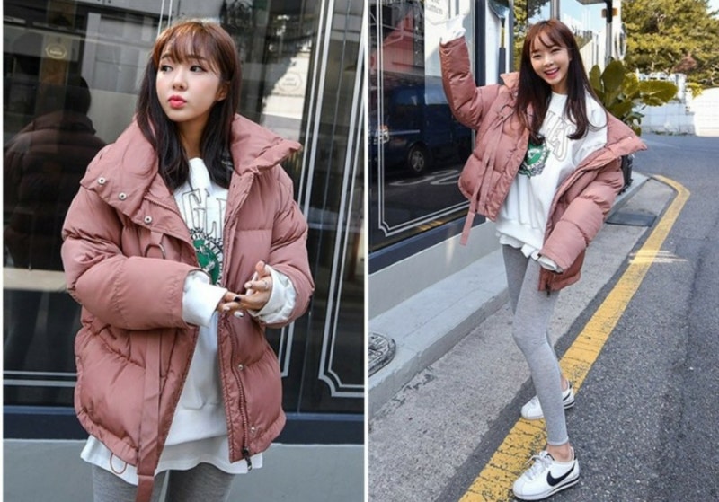 ROSA.K 로사케이 라포셰 패딩백 크로스백 : 여자 20대 가방 브랜드