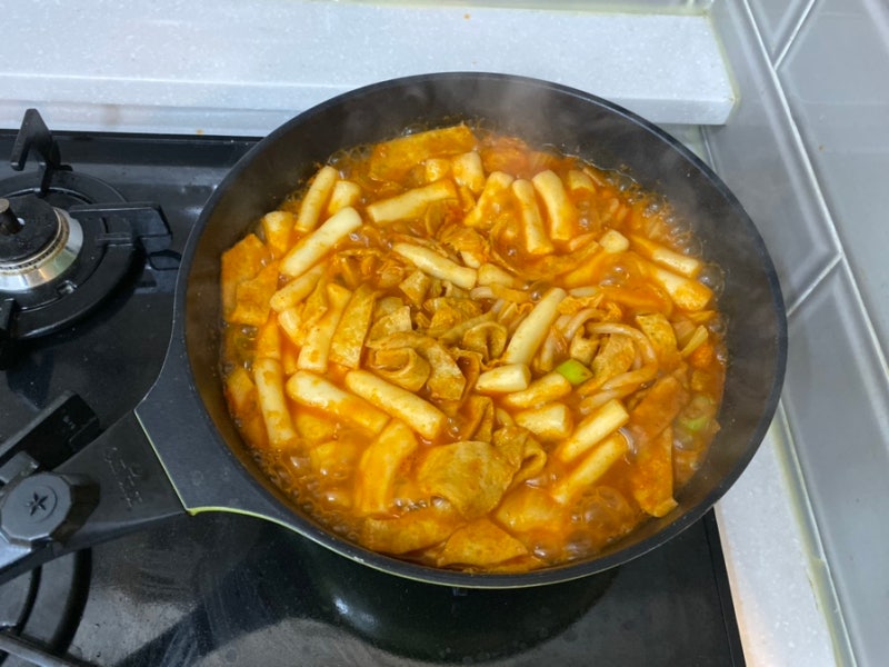 화곡 미담분식 옛날밀떡볶이 간편조리 (밀떡vs쌀떡 칼로리 비교) : 네이버 블로그
