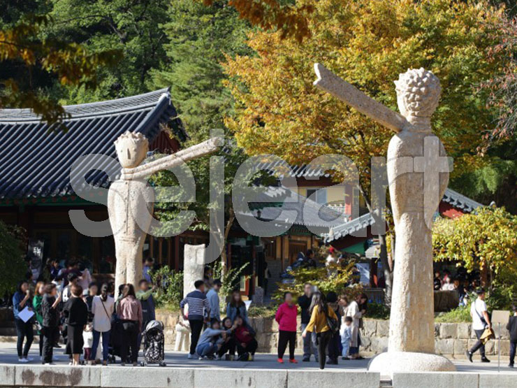  부처님과 어린왕자의 만남 - 통도사전시