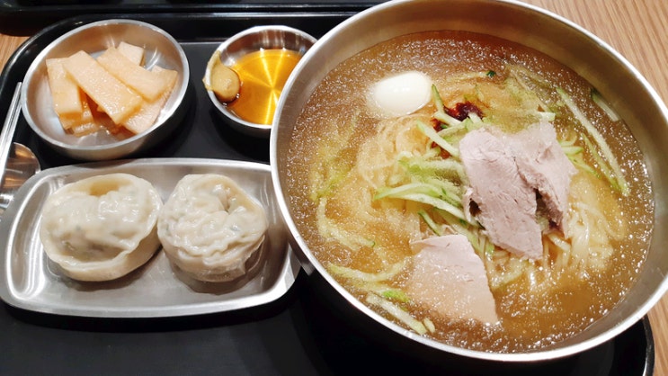 스타필드 시티 부천 '제주산방식당' 밀냉면 맛집 방문후기