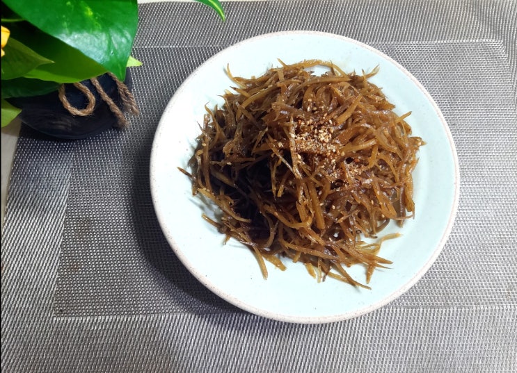  우엉볶음 :: 우엉조림 황금레시피로 맛있게 만드는법