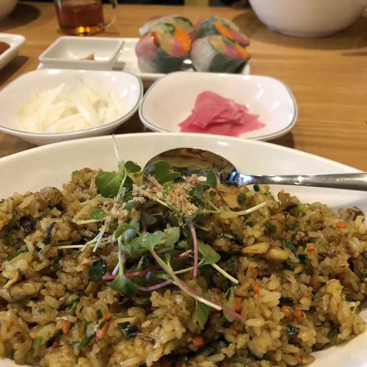  비건 옵션 지원 식당 | 판교 테크노밸리 <마마스포> 볶음밥 메뉴, 가격