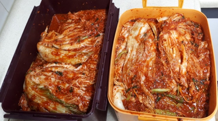  친정엄마의 정성과 사랑  (김장김치)
