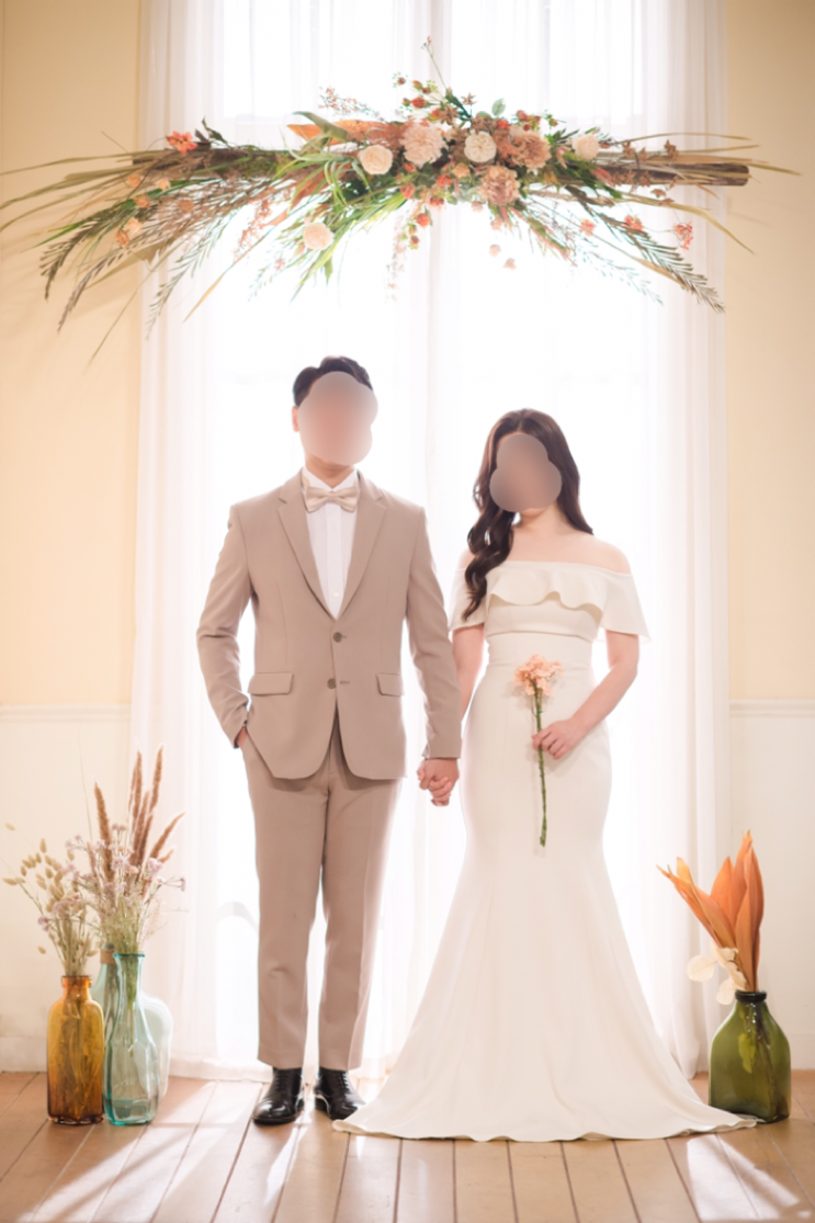 웨딩사진 보정업체 샘플비교 (소나무당, 터치바이미, 드마농, 터치룬, 이든포토)