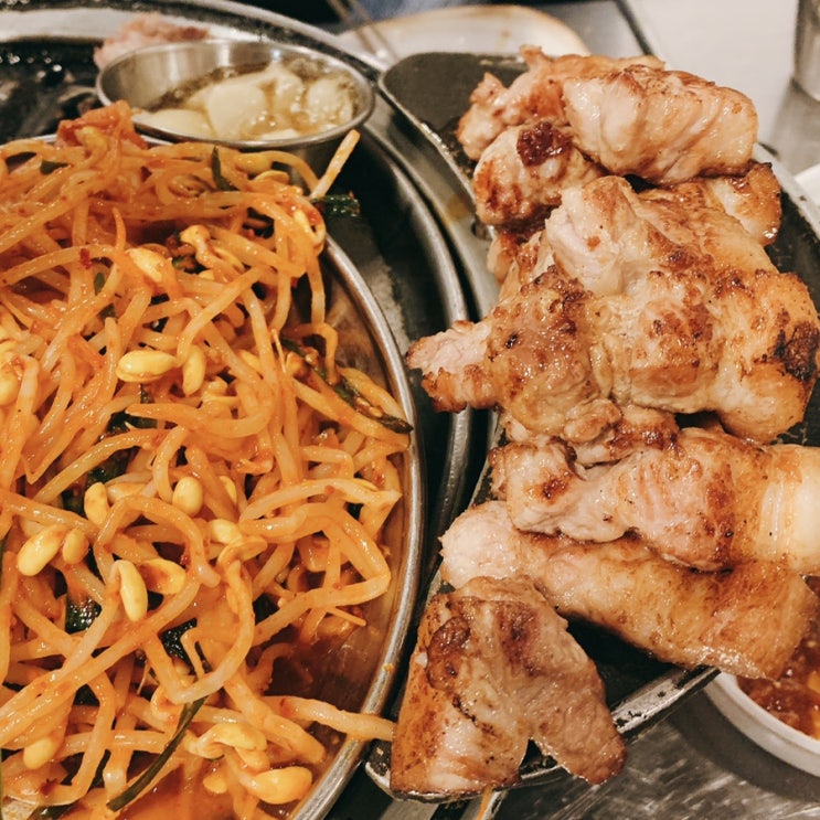  노원 땅코 참숯구이ㅣ고기 구워주는 삼겹살 맛집