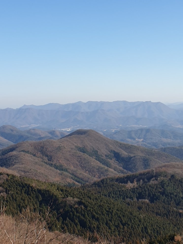  100대명산-15, 장성 축령산 최단 코스 등산(추암리~치유의 숲 안내센터~축령산~원점), 영화 "태백산맥"의 배경