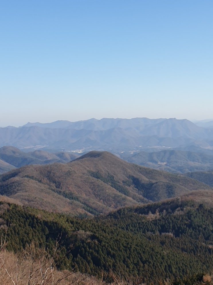 100대명산-15, 장성 축령산 최단 코스 등산(추암리~치유의 숲 안내센터~축령산~원점), 영화 "태백산맥"의 배경