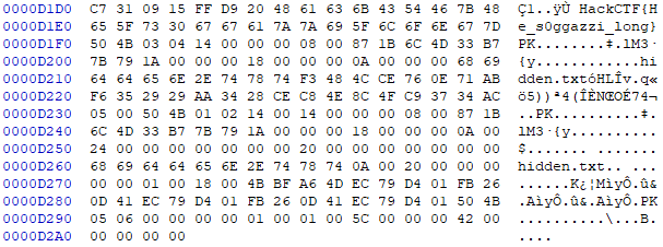  [Forensic] HackCTF So easy ? 풀이