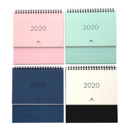  쿠팡 블랙프라이데이   핑크풋 4000봉주르2020년탁상달력 캘린더 4종   [11,810원]