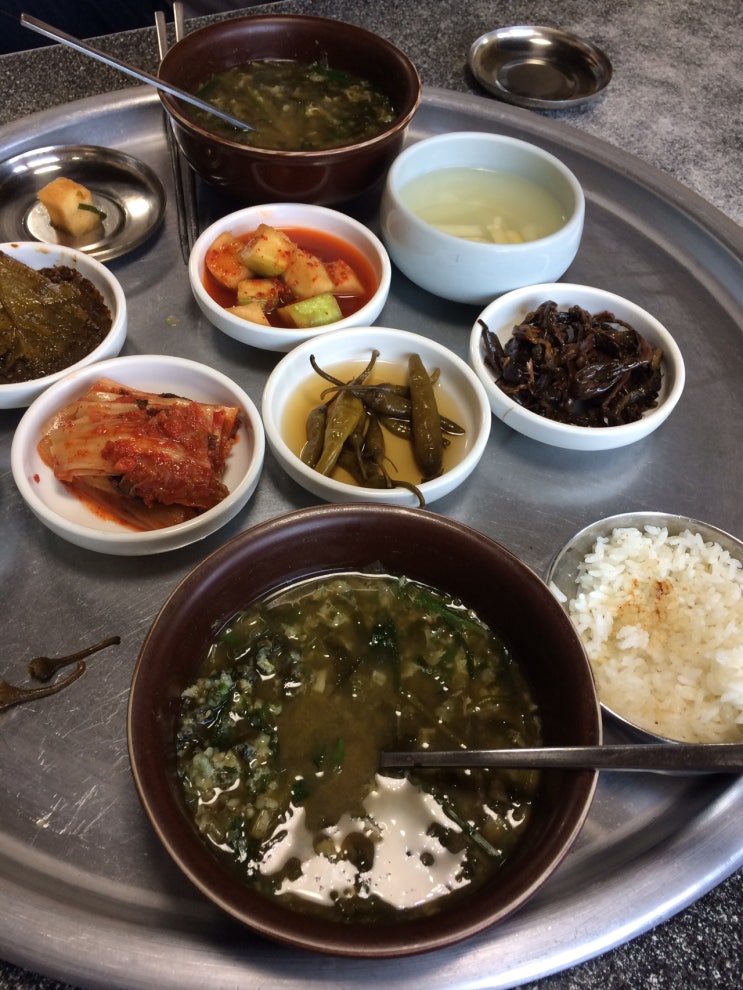 허영만의 식객 22권 올갱이해장국 맛집 괴산 할머니네맛식당