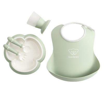  쿠팡 블랙프라이데이핫딜   베이비뵨 베이비 디너 식기세트 + 턱받이   [50,000원]