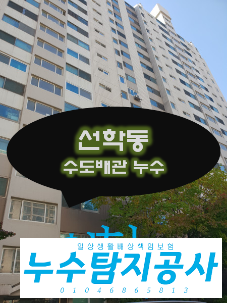  선학동 누수탐지 눈에 보이지 않는 누수도 잘 찾아요.
