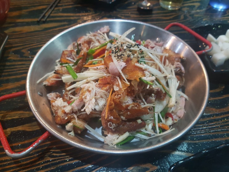  울산북구 매곡맛집 더치킨스토리 오븐에구운 마늘통닭 버터구이새우 굳굳