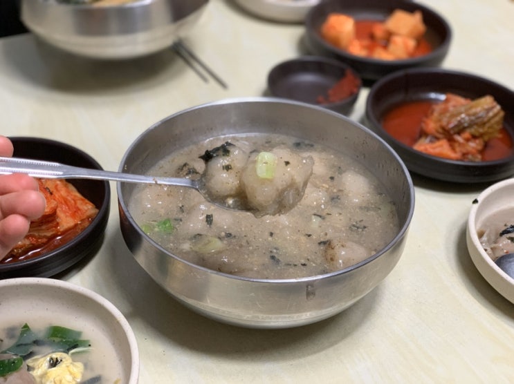  [포남동맛집_포남사골옹심이] 진한사골에 쫀득한 옹심이를 제대로!