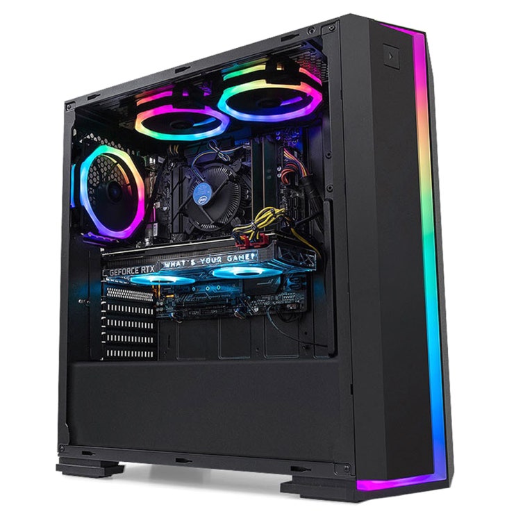  한성컴퓨터 게이밍 데스크탑 TFG AX9466 (9세대 i5 9400F WIN미포함 8GB SSD 256GB GTX1660 정격 600W)