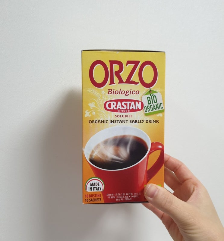  카페인 줄이기 프로젝트! 커피 맛이 나는 보리차? 크라스탄 유기농 오르조 (ORZO)