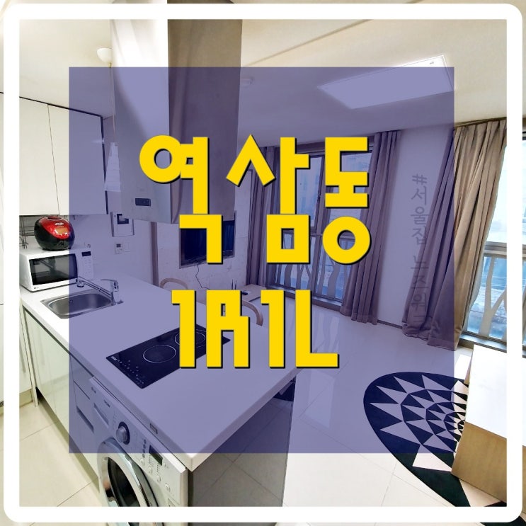  [서울집노즈워크] 서울단기원룸 강남원룸 역삼동 단기방 1R1L