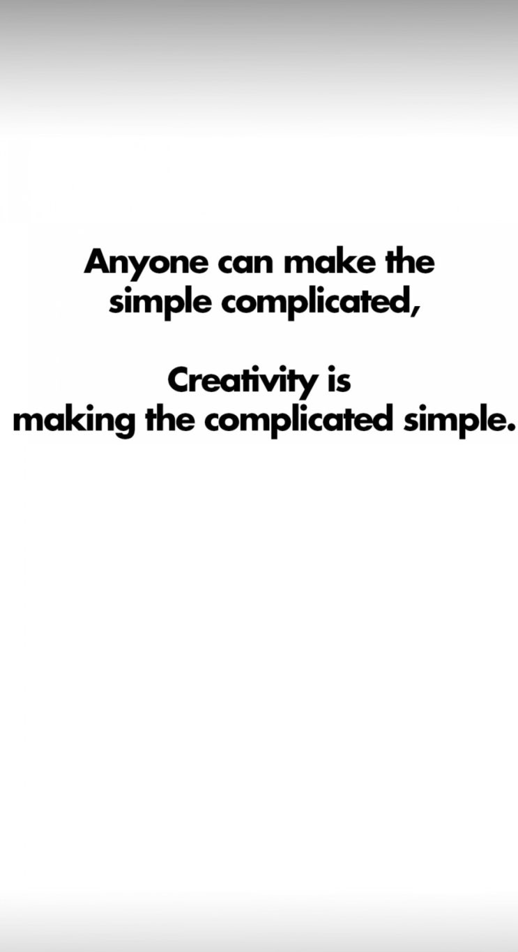  Creativity....