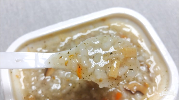  동원 양반 명품 전복죽! 간단한 죽으로 한 끼 때우기~