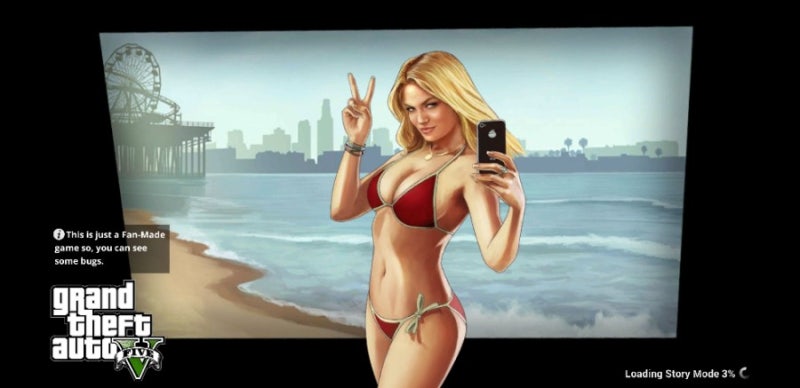 PC의 'GTA 5'를 모바일에서 즐길수있다? 팬이 만든 진짜같은 모바일 'GTA 5' 플레이 리뷰