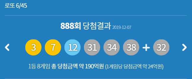  로또 888회 당첨번호와 로또 당첨점 로또 당첨지역 로또 당첨확률 높이는 소소한 방법
