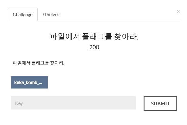  [CTF-D] 파일에서 플래그를 찾아라