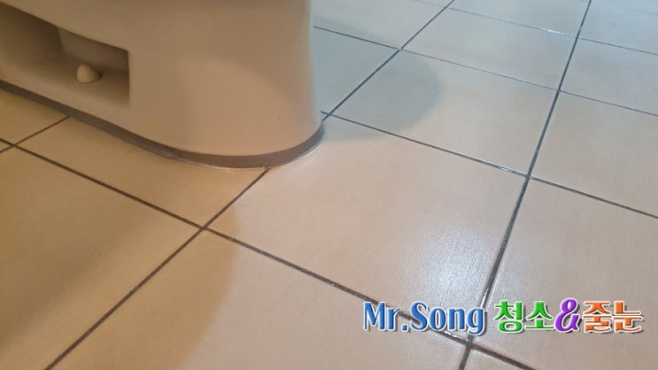  양산 북정동 네오파트 거주중 줄눈시공 양산줄눈업체 양산청소업체