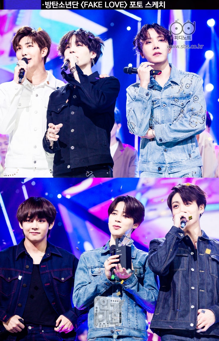 방탄소년단 (BTS) in SBS 인기가요 고화질1 방탄소년단 (BTS) in SBS 인기가요 고화질1