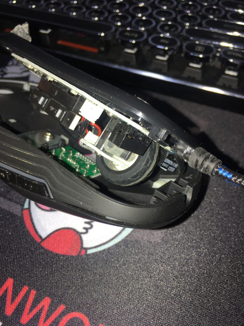 마우스버튼수리]Tron G10 부품교체없이 마우스 버튼스위치 수리 하기 : 네이버 블로그