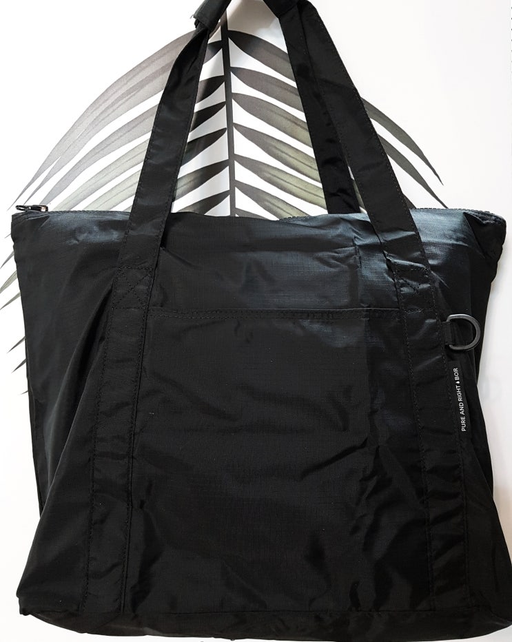 BOR 보르 여행용 폴딩 보스턴백 숏트립 블랙! 1박2일 여행 가방으로 딱인 가벼운 폴딩백!