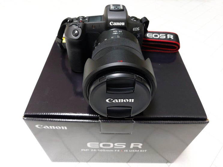  [Canon EOS R 24-105 KIT] 캐논의 첫 번째 풀 프레임 미러리스 카메라