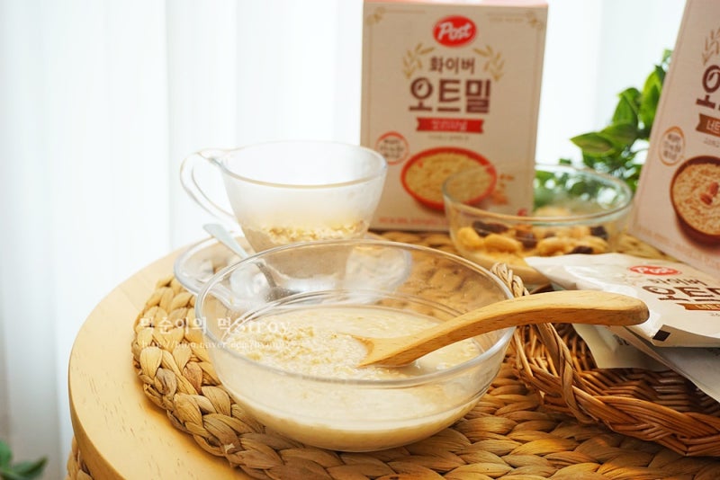 아침식사 대용 포스트현미 오트밀 먹는 법 간단한 네이버 쇼핑 추천