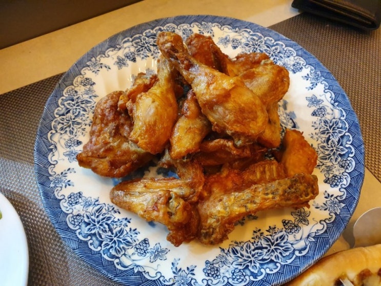  마니커 바사삭치킨 에어프라이로 간편하게 옛날통닭 해먹기!