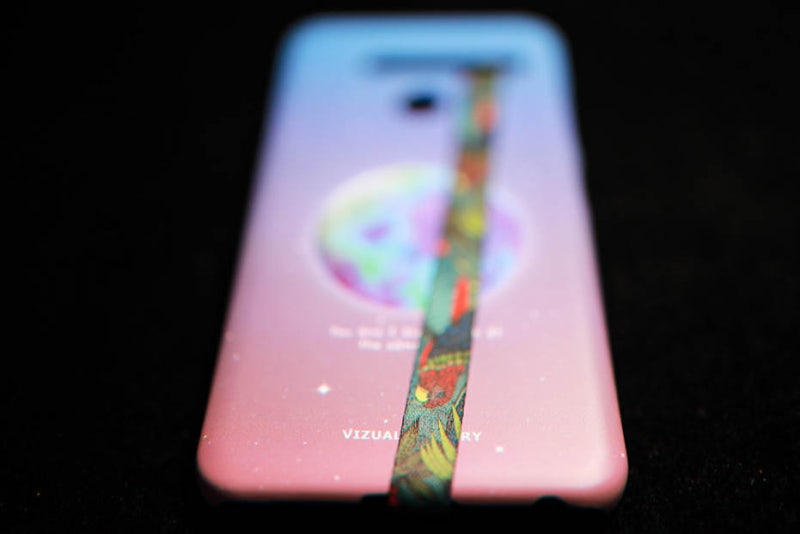 LG G8 ThinQ 케이스│비주얼팩토리 LG G8 ThinQ 케이스 - 세레니티(스카이핑크) 하드타입