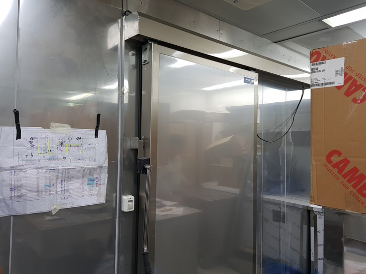 용산CGV CINE DE CHEF 냉동창고 워크인냉장고 제작