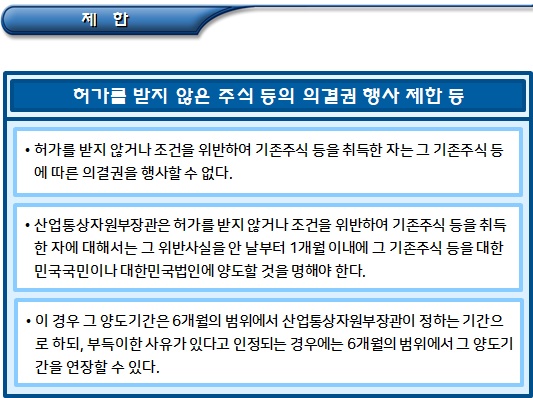 외국인투자기업 - 외국인투자의 허가